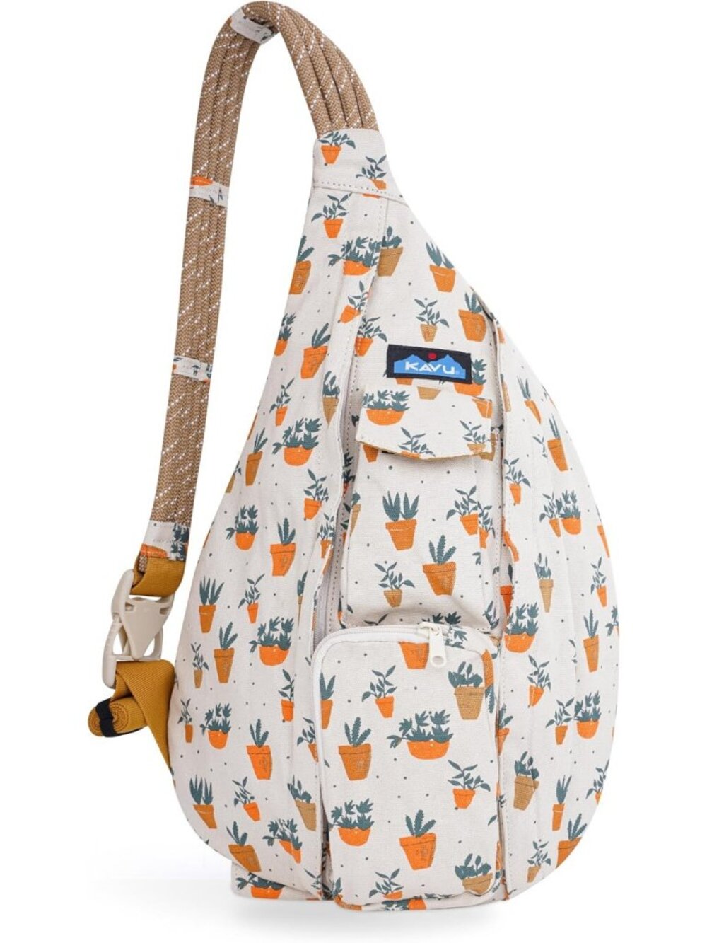 Stylish Cotton Canvas Crossbody Bag for Travel, Hiking & Everyday Use